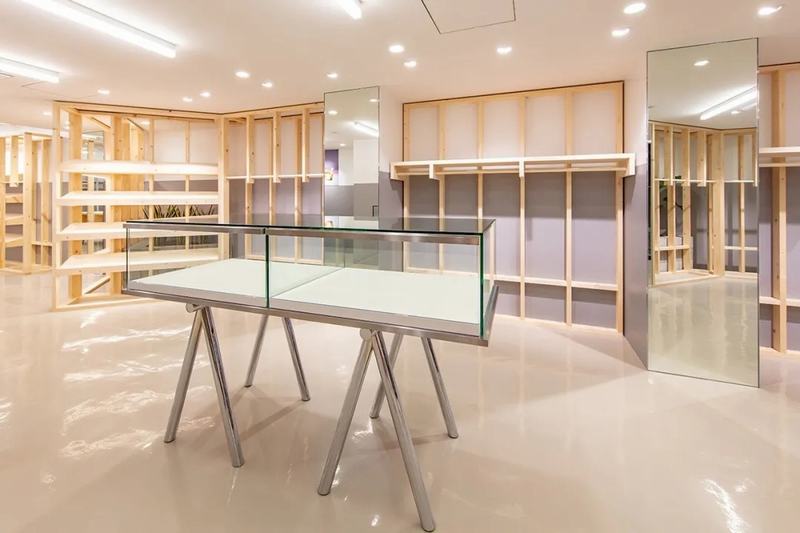 美国潮流品牌stÜssy（斯图西）京都店设计，解构基本材料，创造新空