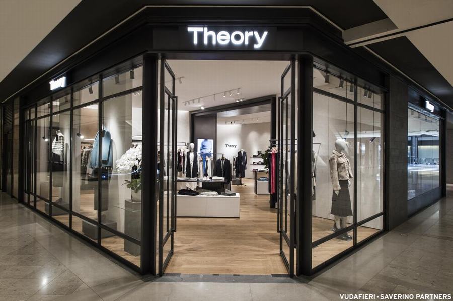 Design of the flagship store of American post-modern fashion brand Theory in Beijing Wangfujing